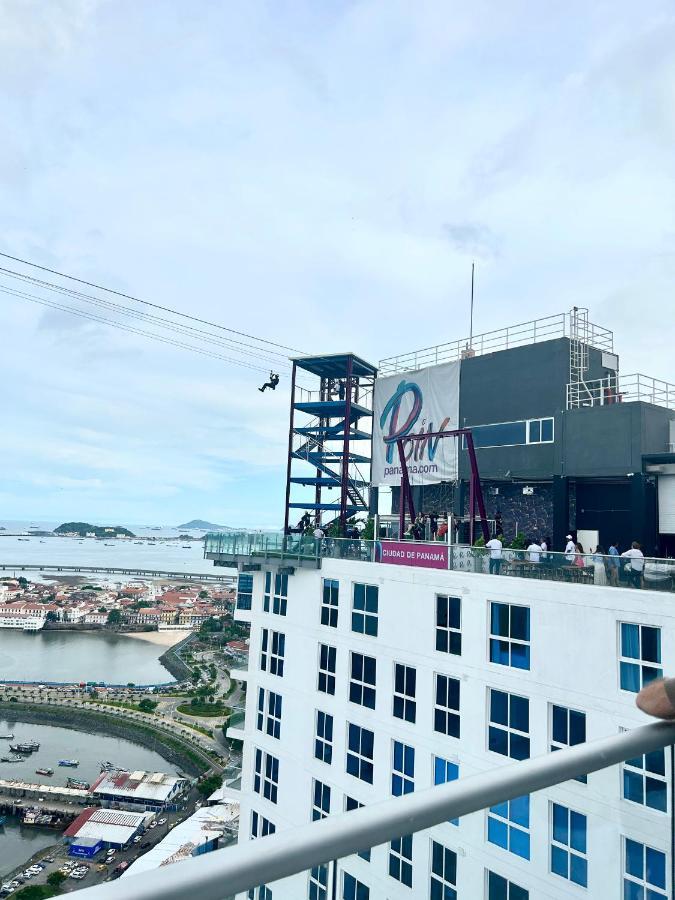 Moderno Apartamento En Avenida Balboa Panama City Exteriör bild